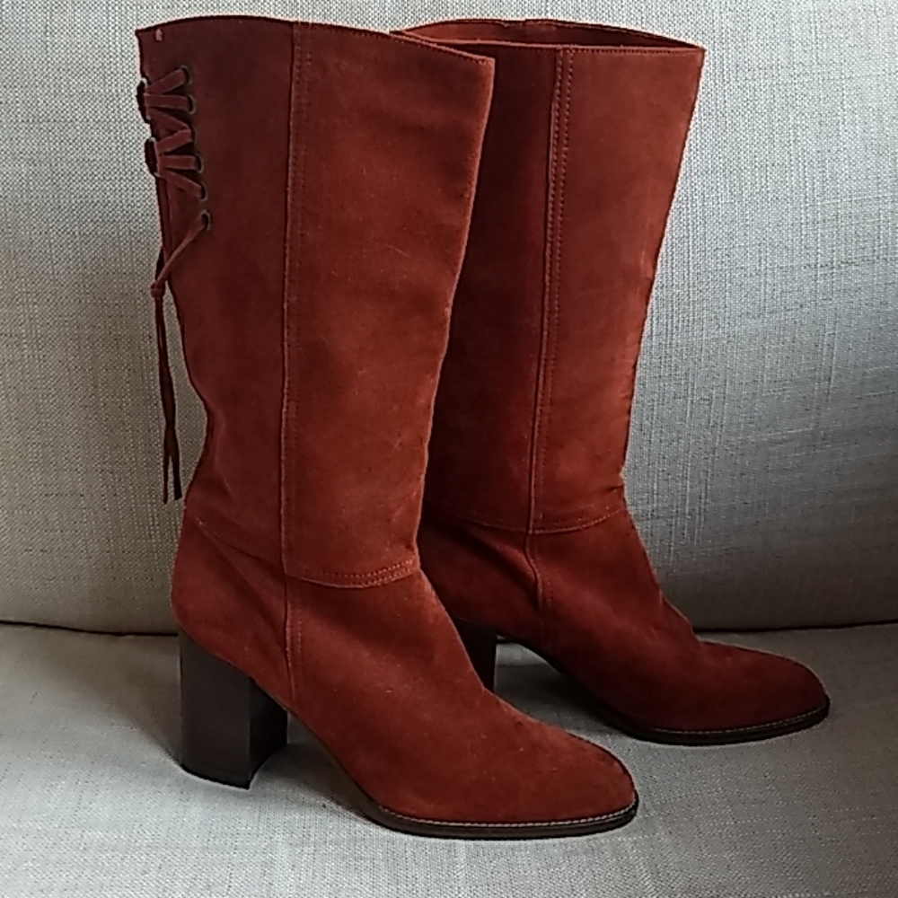 Vintage COACH suede boots *GoRgEoUs*